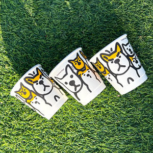 Custom Printed Logo Disposable <b>8oz</b> 10oz 12oz Double Wall Hot <b>Coffee</b> <b>Cups</b> With Lid Double Paper <b>Cup</b> - Product Image 4