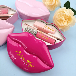 Set de Brillo <span class=keywords><strong>Labial</strong></span> Vegano al por Mayor de 150 Colores, Maquillaje Cosmético de Marca Privada, Brillo <span class=keywords><strong>Labial</strong></span> Nude Brillante, Kit de Delineador de Labios - Product Image 2