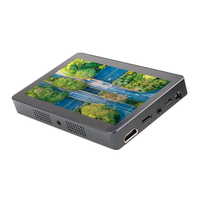Monitor Portátil con Pantalla Táctil LCD IPS Full HD de 5.5 Pulgadas, Alto Brillo de 1200nit, Pantalla para Exteriores, Cámara Industrial, Carcasa de Aluminio