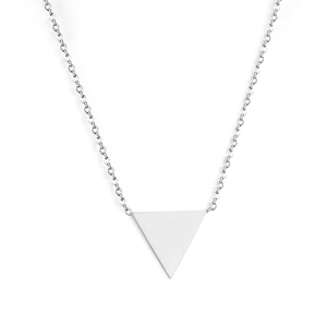 Collar de Cadena de Acero Inoxidable con Baño de Oro de 18k al por Mayor para Joyería de Moda - Product Image 4