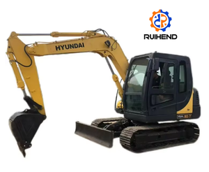 Yüksek Kaliteli Orijinal Kore Malı <span class=keywords><strong>8</strong></span> Tonluk İkinci El Hyundai 80-7 Mini Paletli Ekskavatör Hidrolik Stabilite 0.35m Kepçe 2022 Model - Product Image 3