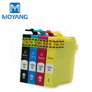 Moyang Compatibel Voor Epson T1801-4 Inktpatronen XP-30/XP-102/XP-202/XP-302/XP-402/XP-105/XP-205/XP-305/XP-405 Printer T1801