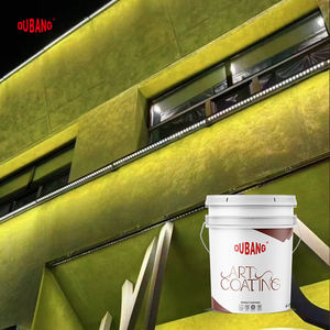 Revêtement mural et <span class=keywords><strong>peinture</strong></span> DUBANG pour la conception de murs décoratifs résidentiels avec laque métallisée dorée - Product Image 5