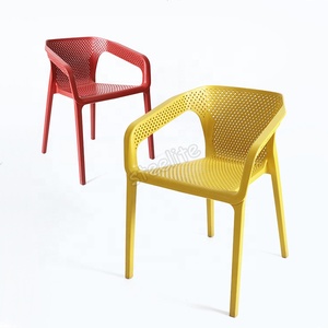 Precio barato al aire libre blanco moderno restaurante <span class=keywords><strong>Cafe</strong></span> apilable PP comedor sillas de plástico para <span class=keywords><strong>la</strong></span> venta - Product Image 5