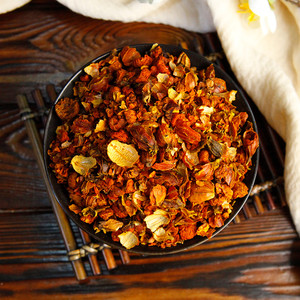 Venta al por mayor de materia prima de alta calidad: Fruta de Gardenia tostada a granel para procesamiento alimentario (Chao Zhi Zi), hierba calmante y purificante. - Product Image 2