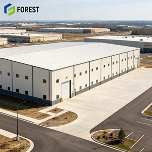 Instalación de Almacenamiento de Acero Estructural Modular Llave en Mano, Depósito de Mercancías Comerciales Prefabricado de Alta Resistencia - Product Image 1