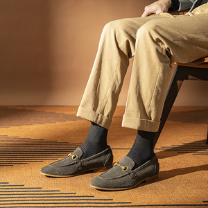 <b>Top</b> Grade Frosted Slip-On Men's Shoes Casual Business Fashion shoes Perfect for Party Occasions - Product Image 2