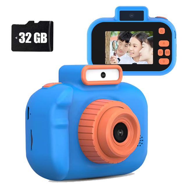 H7 Children's Camera 1080P 2.0 Screen Video Digital Cameras Kids Birthday Christmas Gift Rechargeable Kid Camera