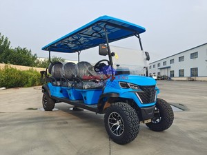 Voitures de golf électriques manuelles à 4 places avec cadre en aluminium, fabriquées en Chine - Product Image 3