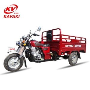 Tricycles à essence à trois moteurs pour le transport de marchandises, tricycles à essence à charge lourde, tricycles à trois portes en gros - Product Image 3