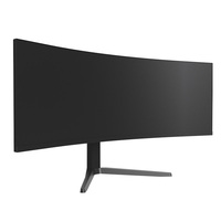 Écran LCD incurvé de 49 pouces, 165 Hz, 5120*1440, 32:9, super large, HDR, anti-lumière bleue, moniteur de jeu avec lumière respirante