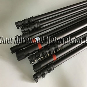 15m, 18M teleskopik direk, GÜNEŞ PANELI temizlik ekipmanları kiti, pencere temizleme çubuğu - Product Image 4