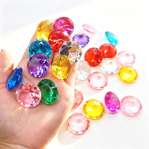 Diamantes acrílicos simulados para joyería DIY, colgantes de gemas con temática de dibujos animados para niños, gemas de parque de atracciones para caza del tesoro y arqueología - Product Image 2