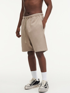 2025 Logo personnalisé en relief et brodé Shorts de sport en coton pour hommes - Product Image 3