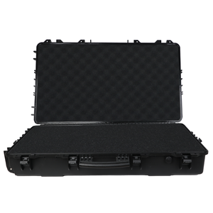 <span class=keywords><strong>40</strong></span> इंच लंबी बंदूक केस वाटरप्रूफ प्लास्टिक के पहियों और इनसेट के साथ - Product Image 5