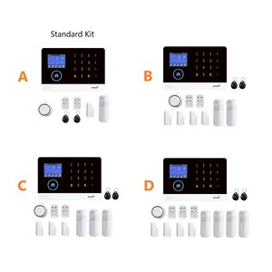 Wholesale Price Anti Thief Home Security Tuya WiFi <strong>GSM</strong> Wireless Smart Home Burglar Security <strong>Alarm</strong> <strong>Systems</strong> With Siren Door <strong>Sensor</strong> - Product Image 4