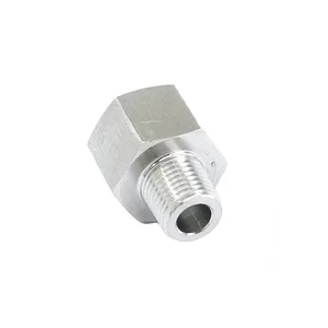 Female & Male Thread Stainless Steel Pipe Fitting Converter Equal Adapter