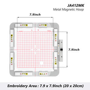 Aro de bordado magnético para máquina de bordado Janome Memory Craft, MC400E, MC500E, MC550E, <span class=keywords><strong>Elna</strong></span>, EXpressive, 830L, a la venta, a la venta - Product Image 5