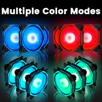 Ventilateur PC LOVINGCOOL Rainbow Ceiling 1200Rpm, système de refroidissement, ventilateur RGB pour ordinateur de jeu, dissipation de chaleur