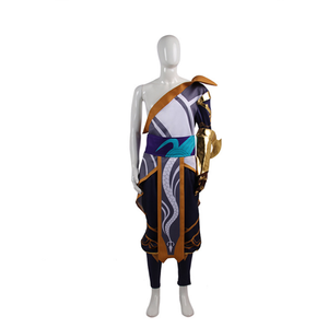 Costume de cosplay Ezreal de <span class=keywords><strong>League</strong></span> <span class=keywords><strong>of</strong></span> Legends de haute qualité, uniforme de jeu pour homme, tenue pour Halloween, Comic Con - Product Image 1