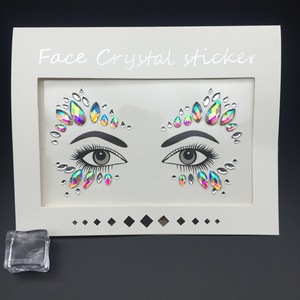 Gioielli per il Corpo Femminile, Adesivi in Resina Acrilica con Strass, Gemme per il Corpo in Cristallo, Adesivi per Tatuaggi per Feste Musicali, <span class=keywords><strong>Halloween</strong></span> e Carnevale - Product Image 3
