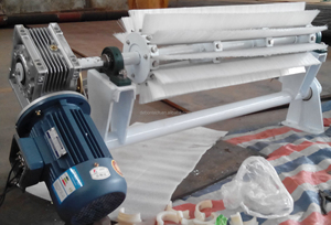 Motorlu naylon rulo fırça konveyör bant temizleme için - Product Image 4