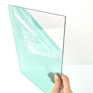 뜨거운 판매 transparente 플라스틱 0.5mm 얇은 두꺼운 투명 플라스틱 uv petg 시트 proteccion 커버