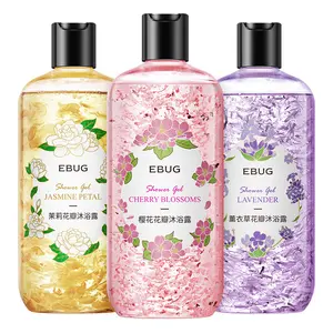 EBUG nourishing clean body wash flower fragrance body shower gel