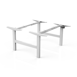 אופנה חשמלי לשבת לעמוד שולחן גובה מתכוונן שולחן מחשב Workstation מסגרת עם עץ שולחן - Product Image 6