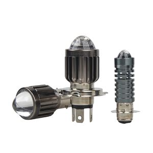 <b>Led</b> Headlight for Motorcycle H4 Three-Prong, BA20D Two-Prong, P15D <b>Single</b>-Prong, Yellow/White Dual-Beam High/Low <b>Light</b>, 12-80V - Product Image 2