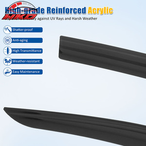 Deflectores de Ventana de Perfil Bajo para Lexus UX200 19-25, Adhesivos - Product Image 4