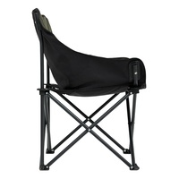 Chaise de camping pliante moderne personnalisée en usine, portable pour la pêche et la plage, avec cadre en acier inoxydable léger et tissu Oxford
