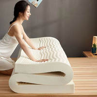 Matelas en mousse de latex rafraîchissant, fabrication directe usine, double, Euro Top, 32 cm et 4 pouces d'épaisseur, respirant, pour maison, hôtel, vente en gros, OEM