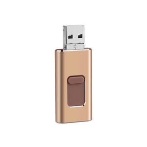 แฟลชไดรฟ์ Usb OTG,เพนไดรฟ์สำหรับ <span class=keywords><strong>Iphone</strong></span> 16Gb 32Gb <span class=keywords><strong>64Gb</strong></span> สำหรับ Samsung โลหะสถานะ Oem โลโก้ชิปสไตล์ Otg - Product Image 1