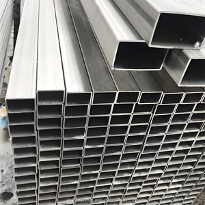 Tuyau en acier galvanisé <span class=keywords><strong>noir</strong></span> carré et rectangulaire soudé SMAW, tuyau en acier durable pour la construction de structures en acier - Product Image 4