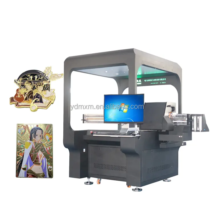 완전 자동 멀티 컬러 그라디언트 프린터, 자동 포지셔닝 비주얼 프린터 UV 인쇄기