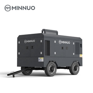 20h + fonctionnement continu pour les travaux jour-nuit Compresseur d'<span class=keywords><strong>air</strong></span> à vis mobile diesel 24/7 Support avec réponse d'urgence ≤ 4h - Product Image 1