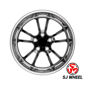 SJ Forged Wheels Drag Racing Gloss Black <strong>Rims</strong> 15 16 <strong>17</strong> 18 <strong>Inch</strong> 5x120 5x127 for Sedan Coupe SUV Series F30 G20 G22 F10 - Product Image 6