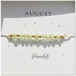 Bracelet en <span class=keywords><strong>pierre</strong></span> naturelle délicate aigue-marine Labradorite Balance Zodiac Birthstone Bracelet Cadeau d'anniversaire - Product Image 5