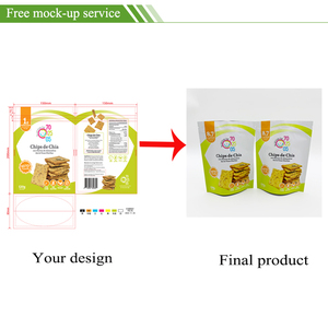 Sacchetto OEM in <span class=keywords><strong>PVC</strong></span> con Fondo Piatto e <span class=keywords><strong>Cerniera</strong></span> per Conservazione Richiudibile di Alimenti e Abbigliamento - Product Image 6