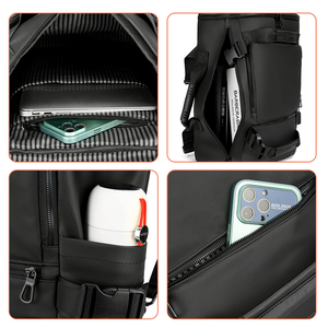 New Waterproof <strong>Laptop</strong> Backpack Men's Multi-Functional <strong>Crossbody</strong> Shoulder Durable Nylon Students <strong>Bag</strong> - Product Image 3
