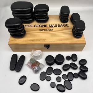 Beliebtes Produkt Hot Andere <span class=keywords><strong>Massage</strong></span> geräte Fix <span class=keywords><strong>Stone</strong></span> Lymph drainage <span class=keywords><strong>Massage</strong></span> gerät Basalt Hot Stones - Product Image 2