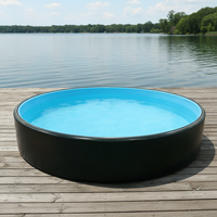 Anpassbarer PVC Aufblasbarer Drop-Stitch Swimmingpool UV-Beständig Wasserdicht Faltbar Leicht zu Verstauen Pool für Kinder Heimgebrauch