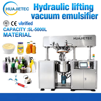 Mélangeur Homogénéisateur à Vapeur HUAJIETEC pour la Fabrication de Pommades, Gels, Dentifrices, Crèmes et Mayonnaise