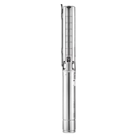 Pompe submersible multi-étages pour puits profonds en acier inoxydable de 4 pouces, 30 m3/h, 5 étages, 7,5 CV, sortie de 3 pouces - Fabricant OEM