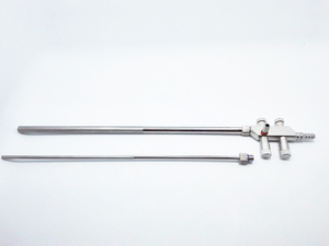 Tubo sucção e irrigação laparoscópica aço inoxidável médica Fonte alimentação Manual Tubo sucção laparoscópica - Product Image 5