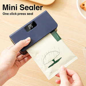 Mini Sigillatrice Portatile Silenziosa Multifunzione Ricaricabile USB per Sacchetti di Plastica, Snack e <span class=keywords><strong>Conservazione</strong></span> <span class=keywords><strong>Alimenti</strong></span> 1500mAh - Product Image 5