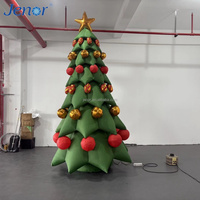 Arbre de Noël gonflable utilisé pour les célébrations du Nouvel An, les parcs d'attractions, les décorations de scène et la publicité.