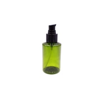 Vente en gros Bouteilles en plastique PET de recyclage vides 50ml 100ml Bouteille en plastique avec pompe à lotion pour emballage cosmétique