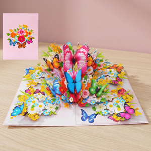 Tarjeta 3D Pop-up de Animales Hecha a Mano, Diseño Láser Personalizado, Artesanía en Papel, Decoración para el Hogar de Acción de Gracias, Viet-craft - Product Image 3